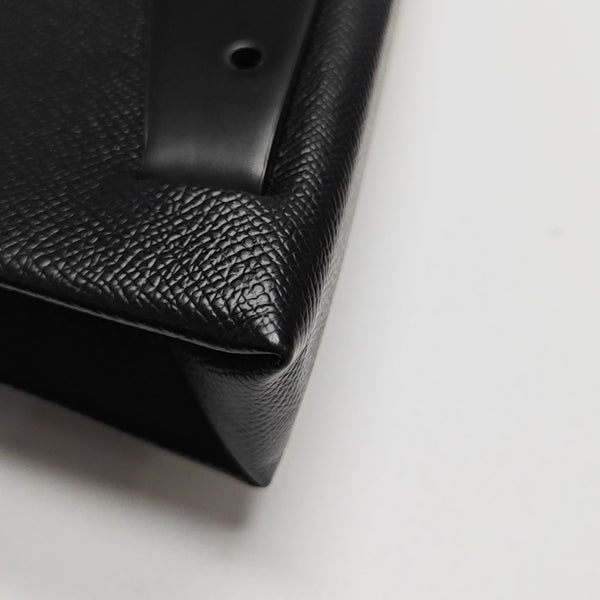 Calfskin Shoulder Bag Super Mini Black