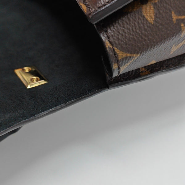 EDEN Monogram Coated Canvas Brown