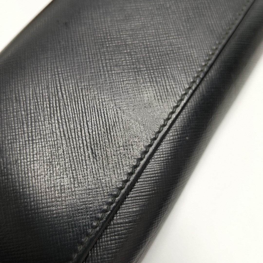 Vara Calfskin Black Wallet