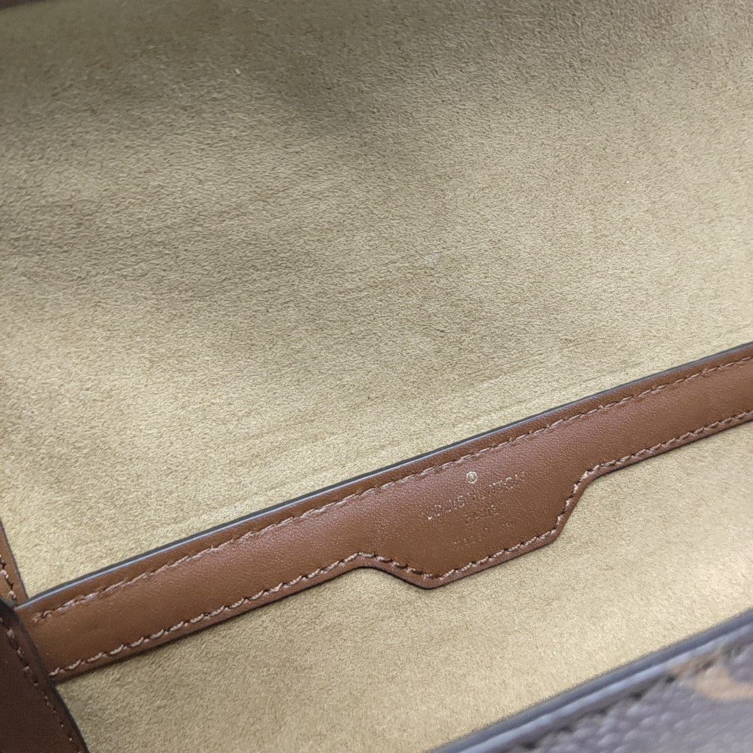 PAPILLON 19 Monogram Coated Canvas Brown
