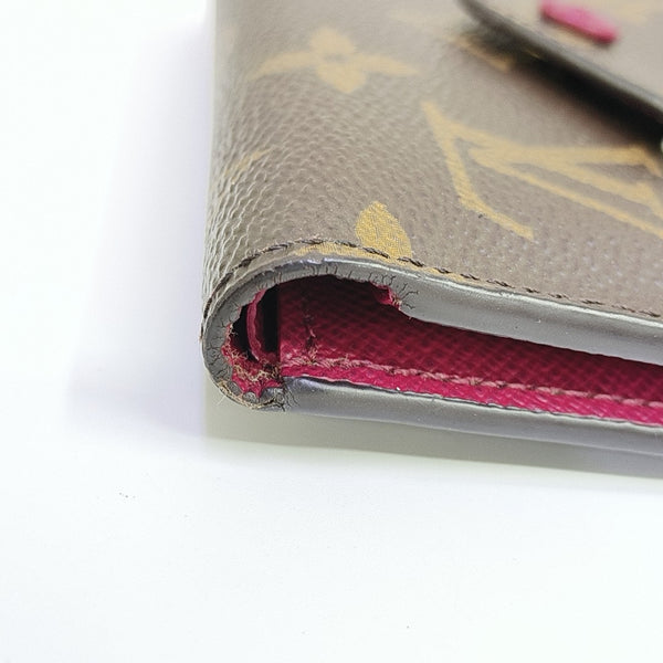VICTORINE Monogram Coated Canvas Brown Wallet