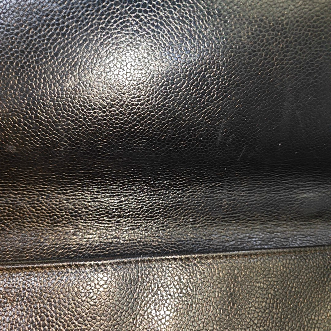 Grained Calfskin Black