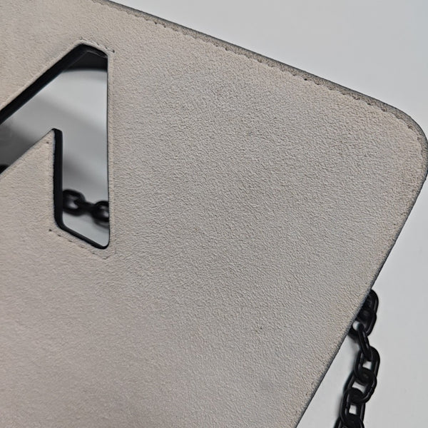 TWIST MM Calfskin White