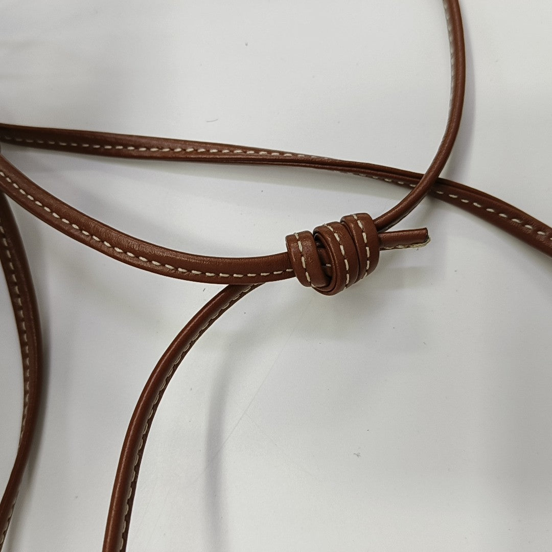 TRIANGLE Coated Canvas Brown