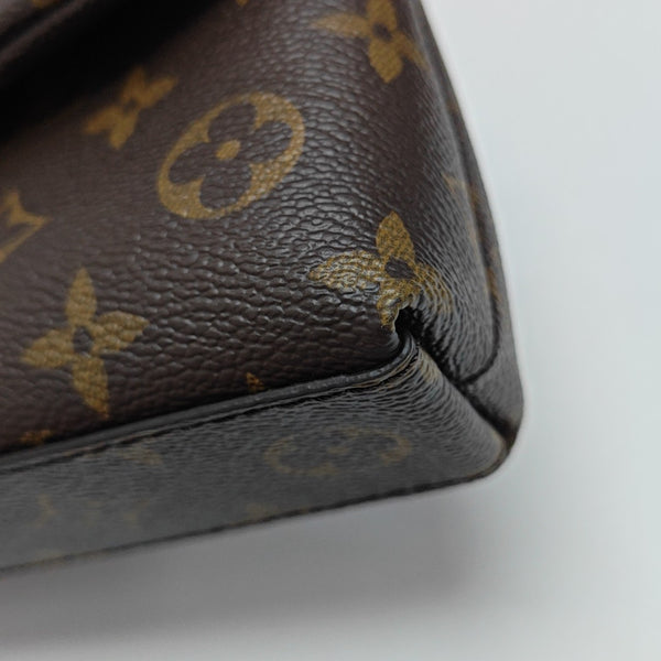 MADELEINE Monogram Coated Canvas Brown