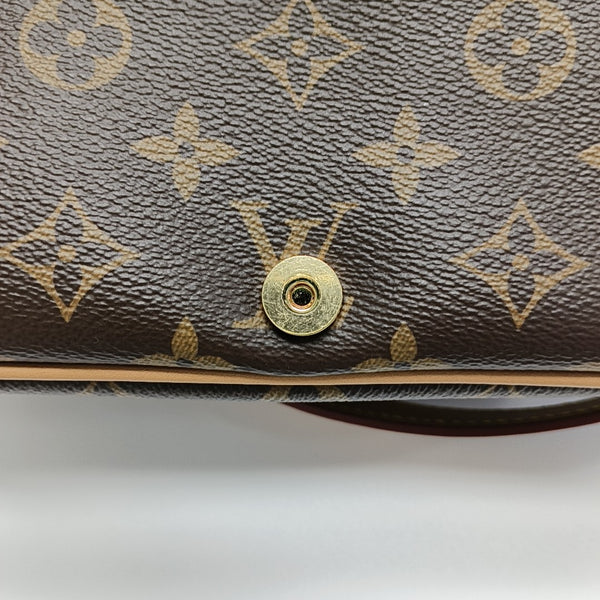 DIANE Monogram Coated Canvas Brown