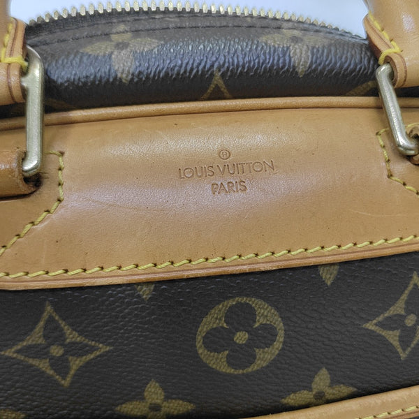 DEAUVILLE Monogram Coated Canvas Brown