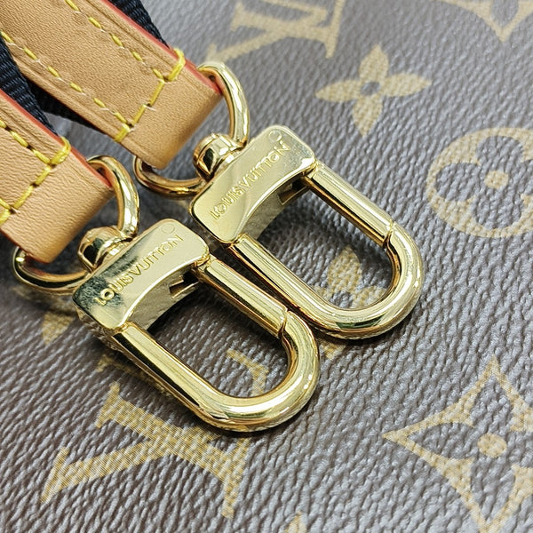 DIANE Monogram Coated Canvas Brown