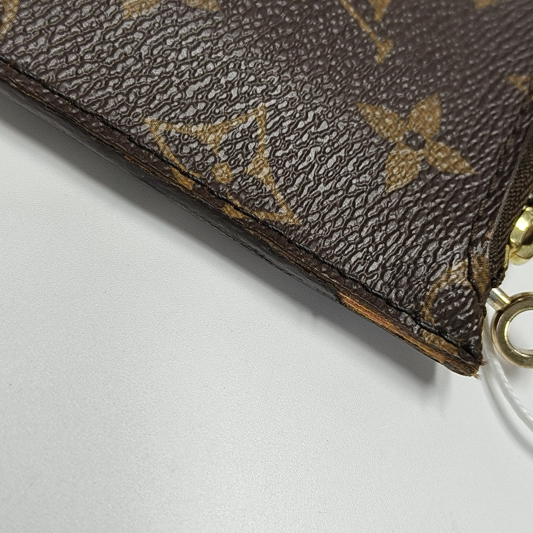 NEVERFULL PM Monogram Coated Canvas Brown