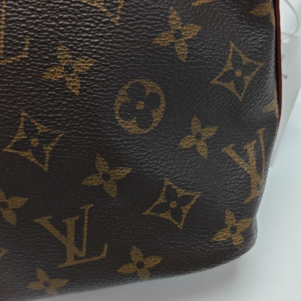 NÉONOÉ Nano Monogram Coated Canvas Brown