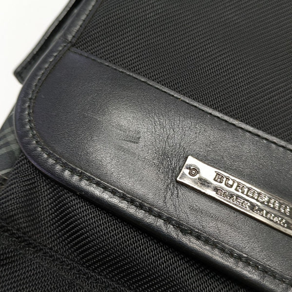Fabric Shoulder Bag Black