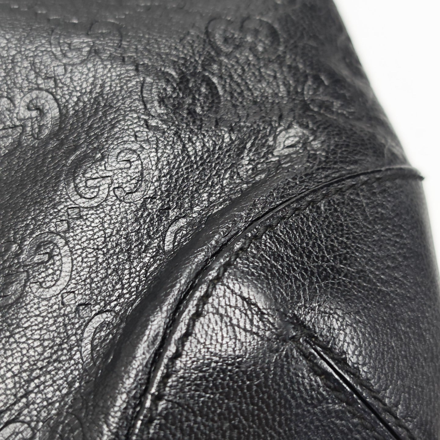 Calfskin Top Handle Bag Black