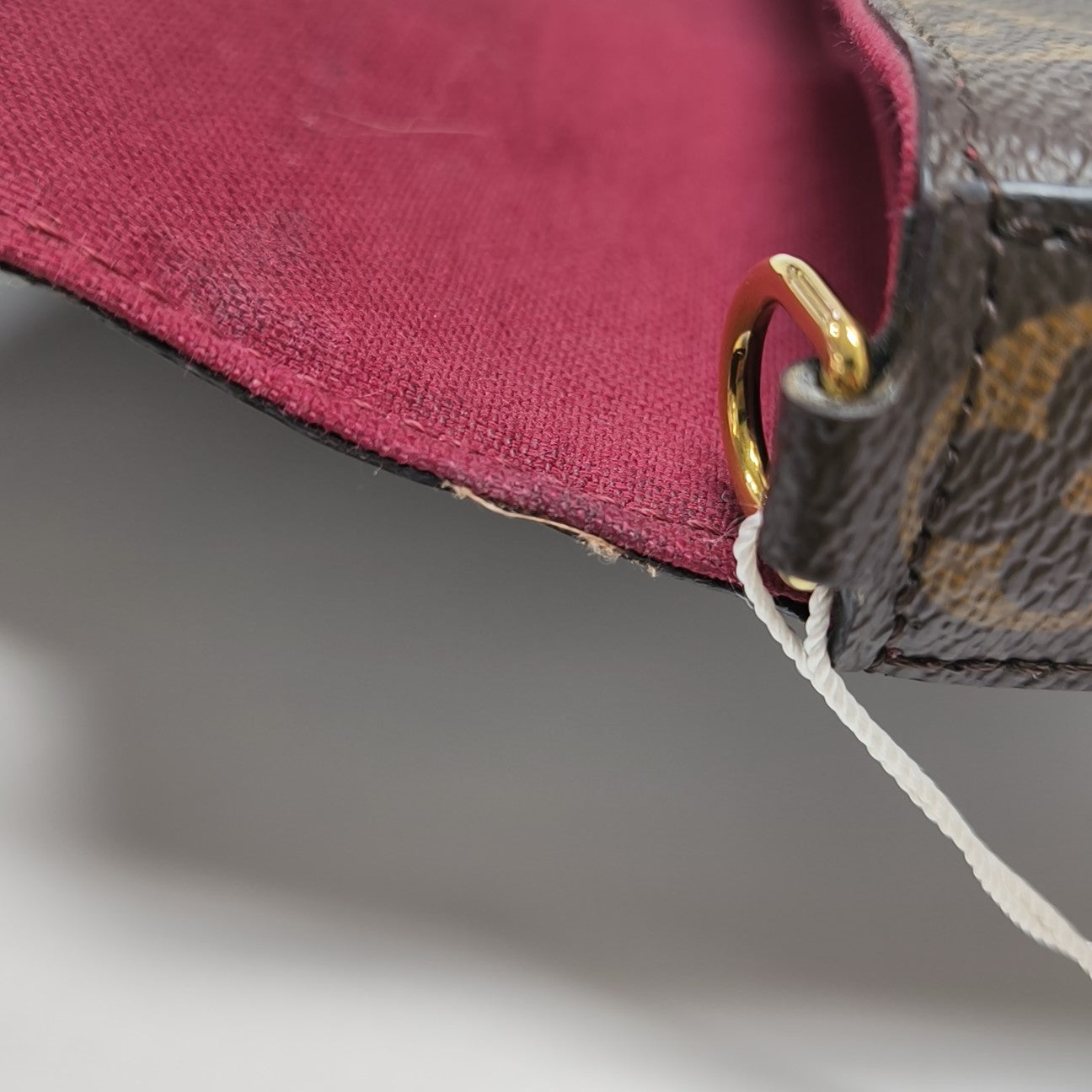 FÉLICIE Monogram Coated Canvas Brown