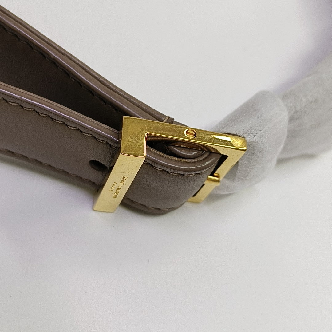 LE 5 À 7 Small Calfskin Brown