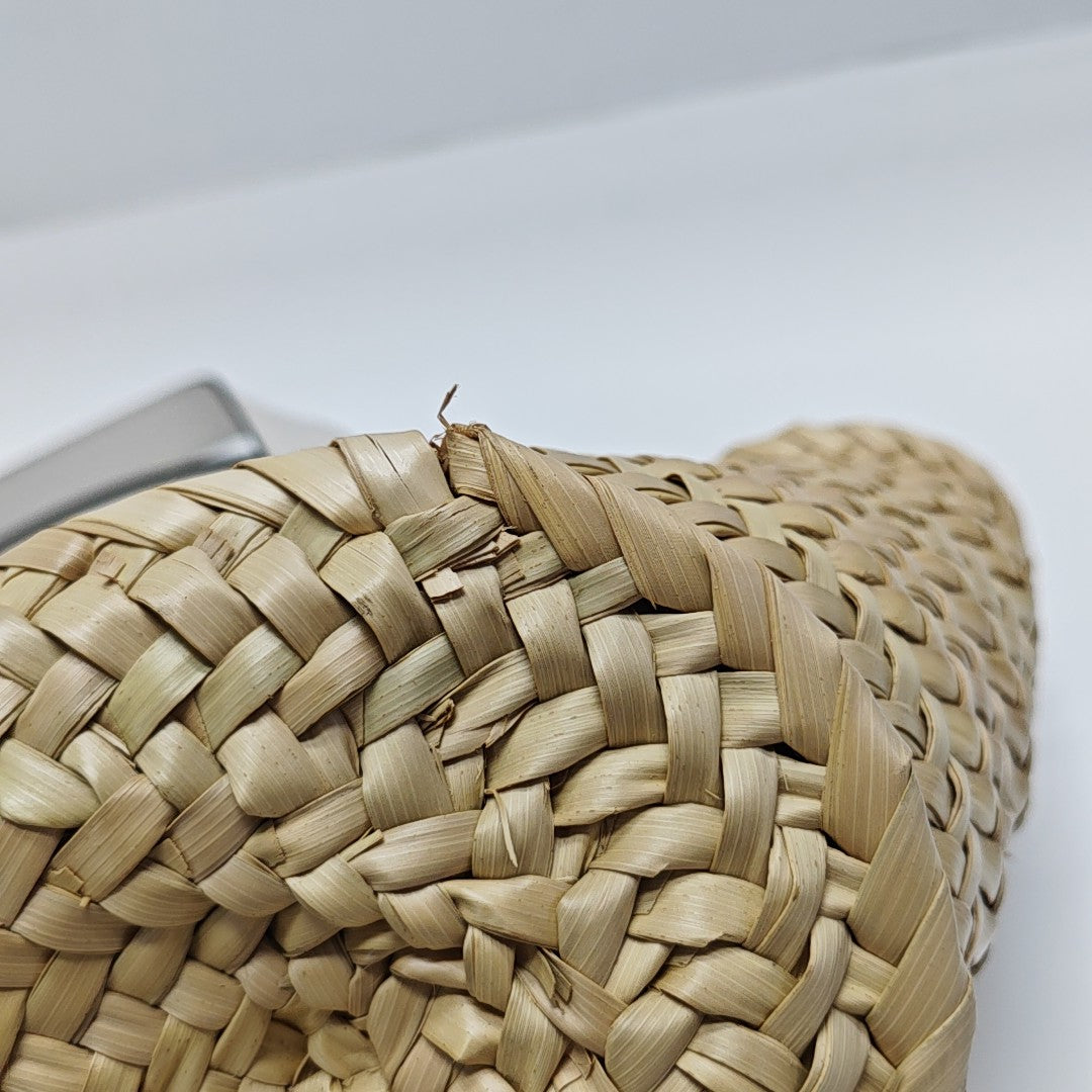 Basket Small Straw Beige