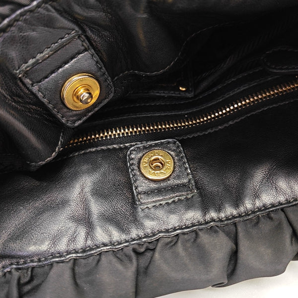 Nylon Tote Bag Black