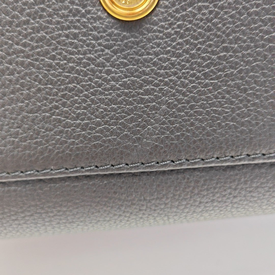 ON MY SIDE MM Monogram Calfskin Black