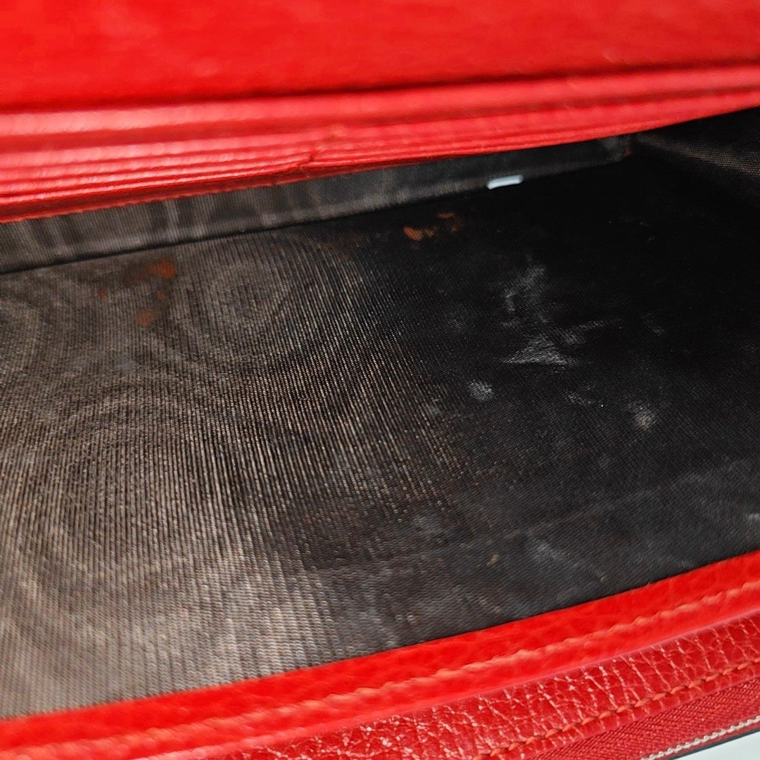 Authenticated pre-owned  Dionysus Mini Calfskin Red - Shoulder Bag at Looply