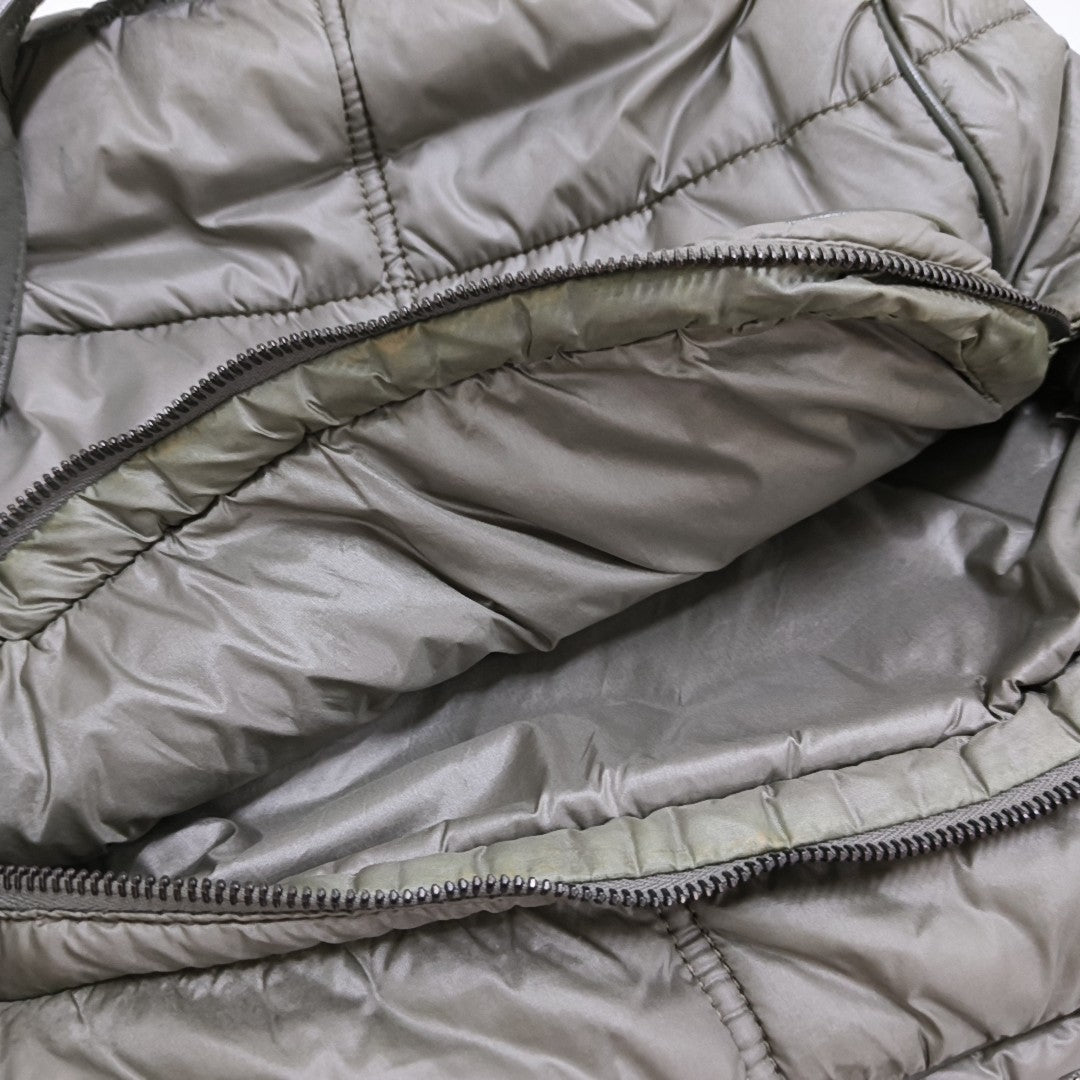 Quilted Nylon Gray