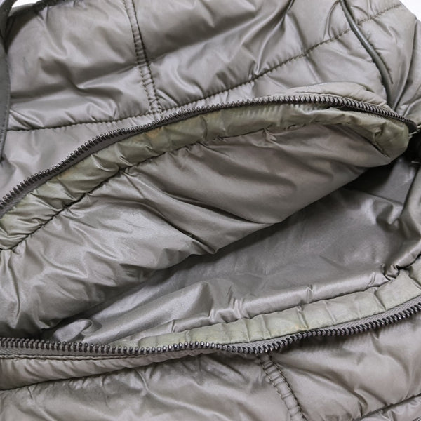 Quilted Nylon Gray