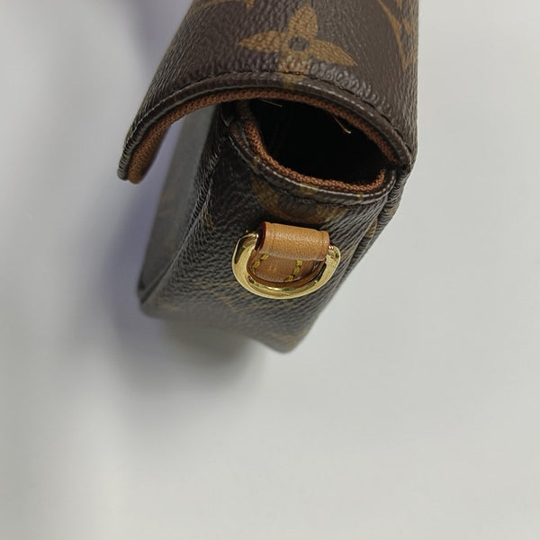IVY Monogram Coated Canvas Brown