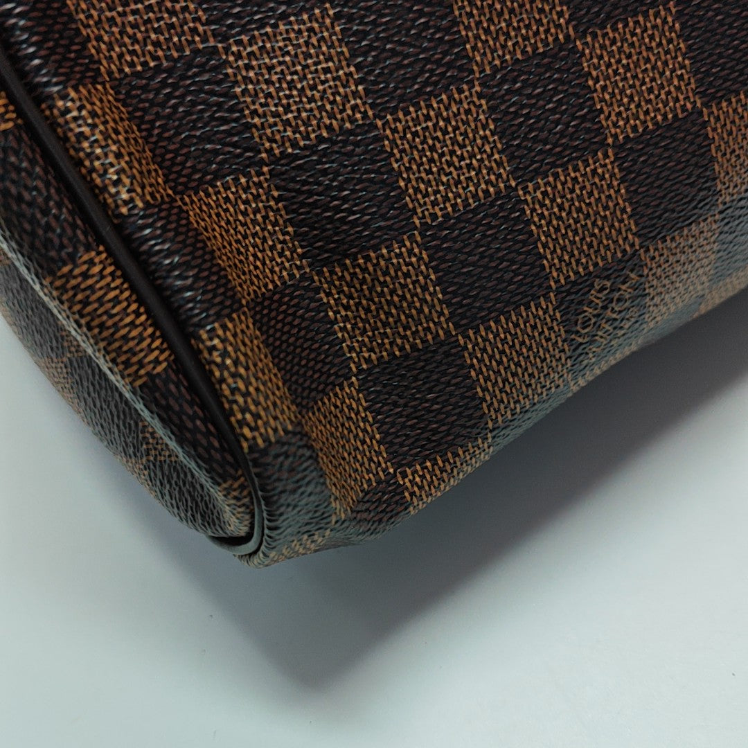 Authenticated pre-owned  SPEEDY 30 Damier Ebene Coated Canvas Brown - Top Handle Bag at Looply