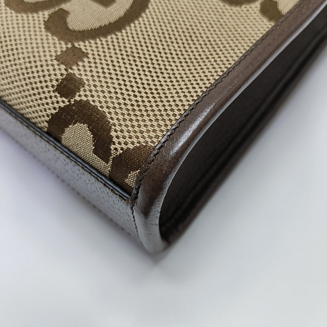 Jumbo Mini Monogram Canvas Beige