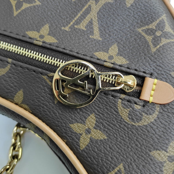 LOOP Monogram Coated Canvas Brown