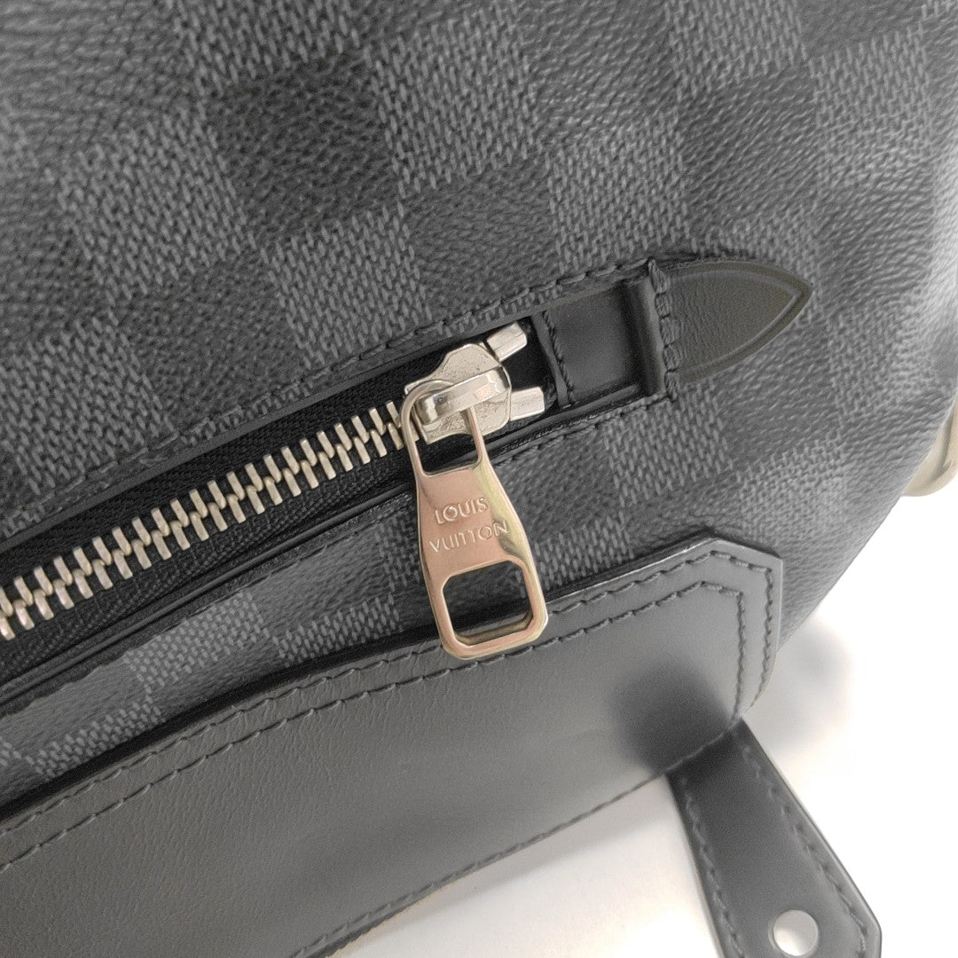 GREENWICH Damier Coated Canvas Blue