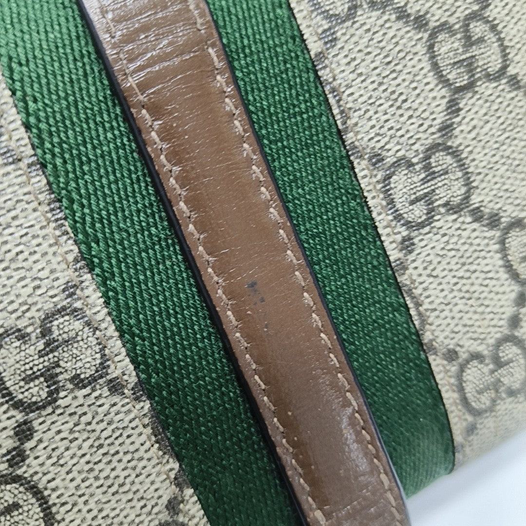 Jackie 1961 Mini Monogram Coated Canvas Beige
