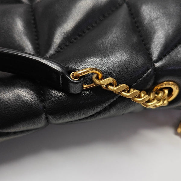 PUFFER Quilted Lambskin Black