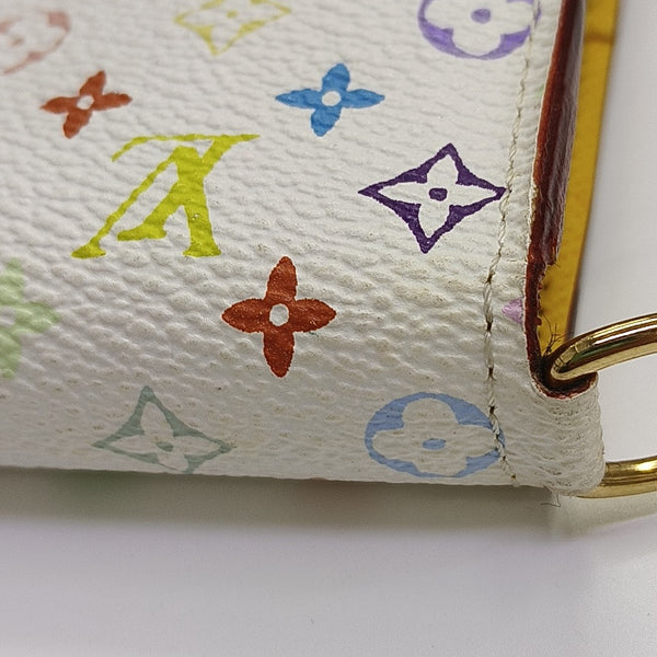LV × TM INSOLITE Monogram Coated Canvas White Wallet
