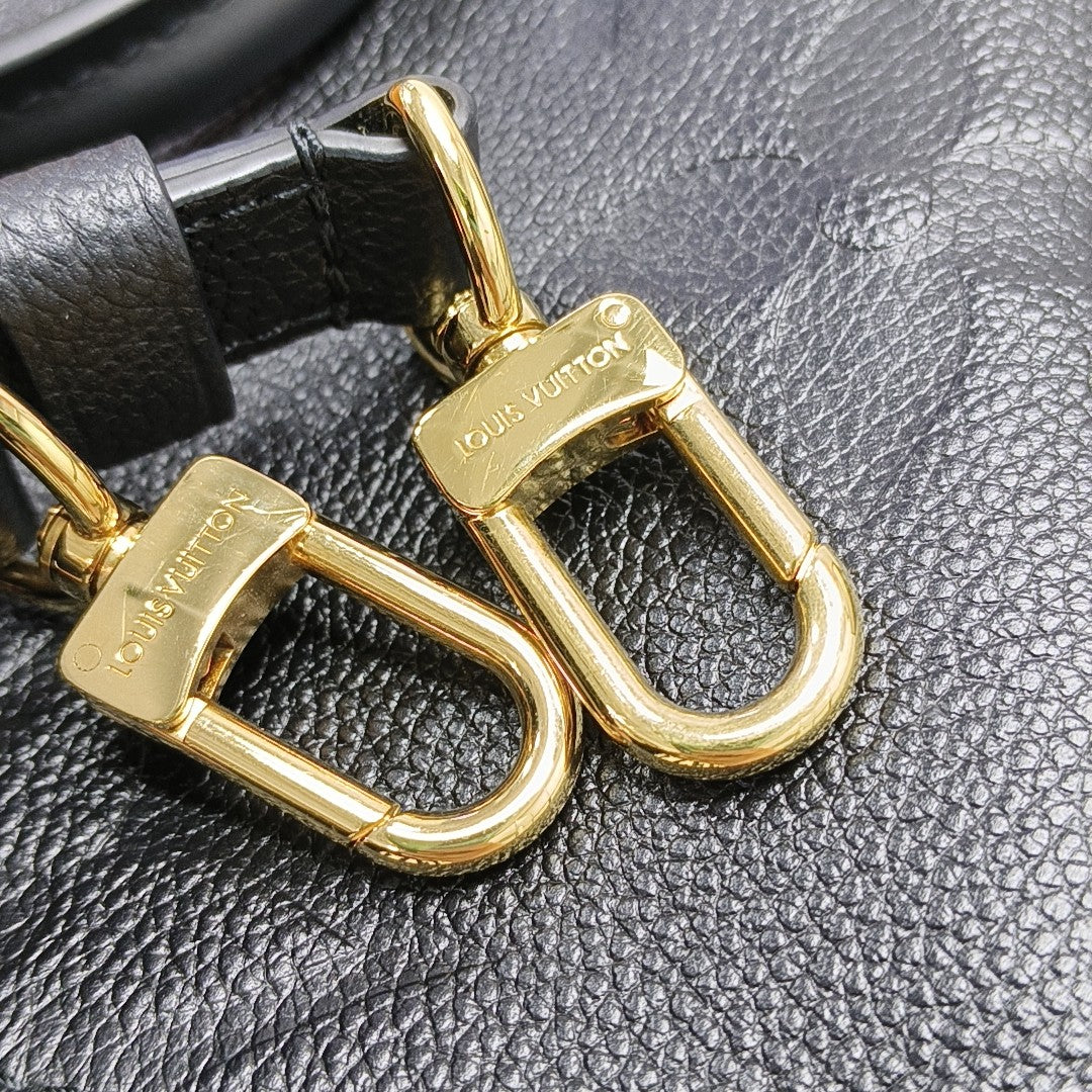 ONTHEGO PM Monogram Calfskin Black
