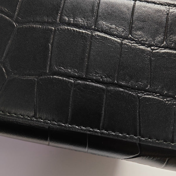Sharp Calfskin Black