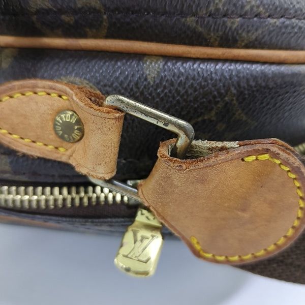 REPORTER Monogram Coated Canvas Brown