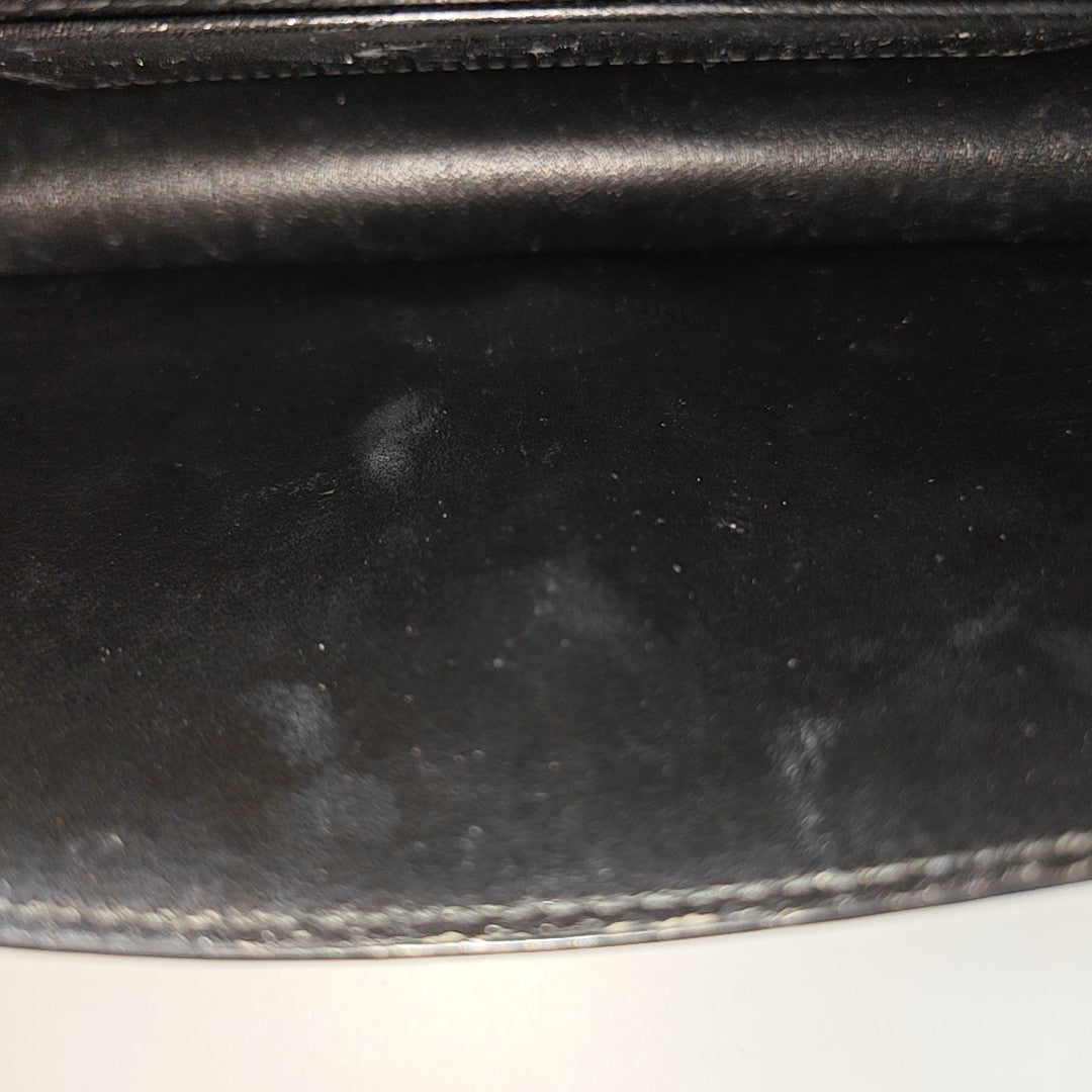 Calfskin Shoulder Bag Black