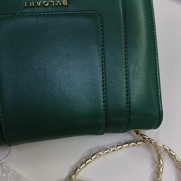 SERPENTI FOREVER Small Calfskin Green