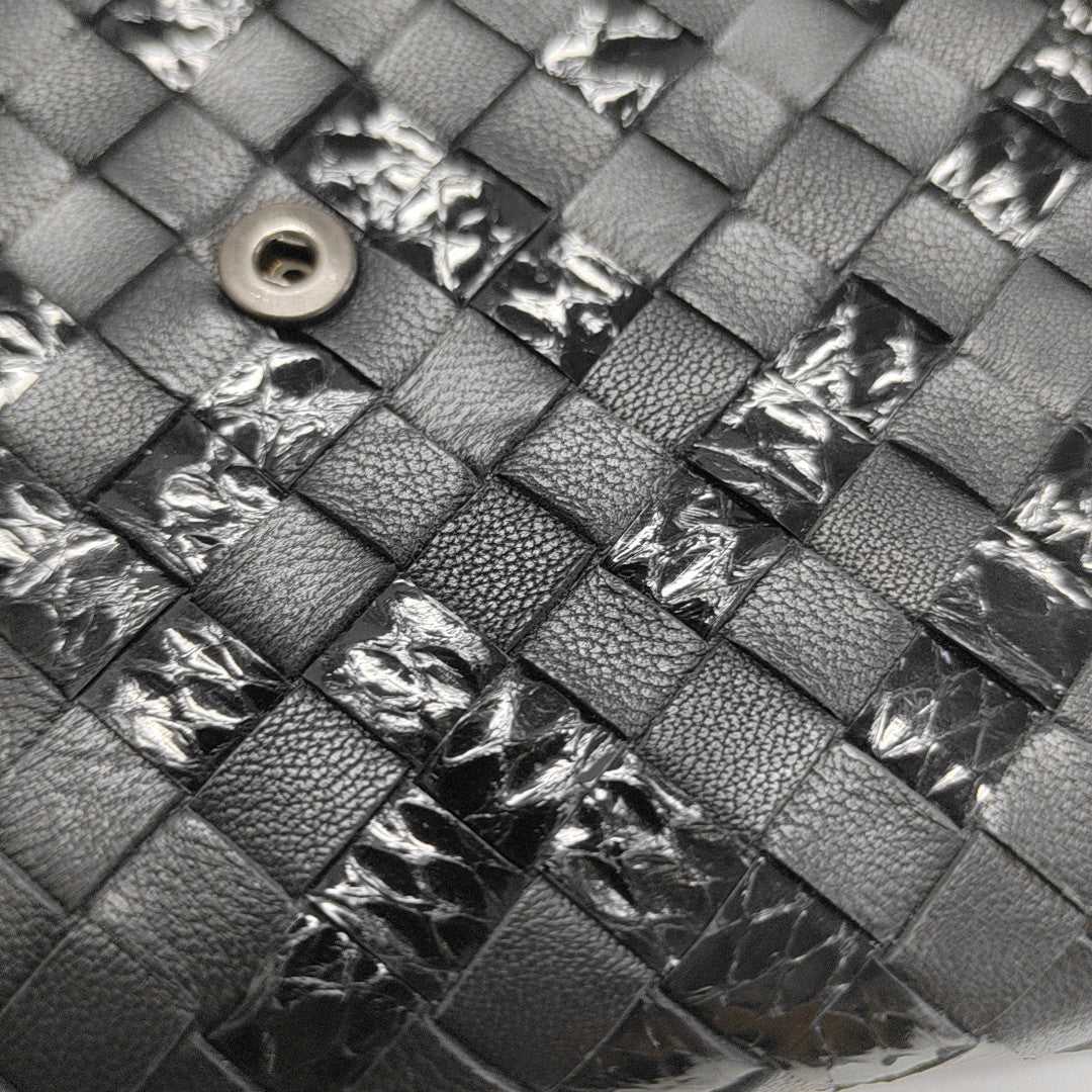 Olimpia Calfskin Black Wallet