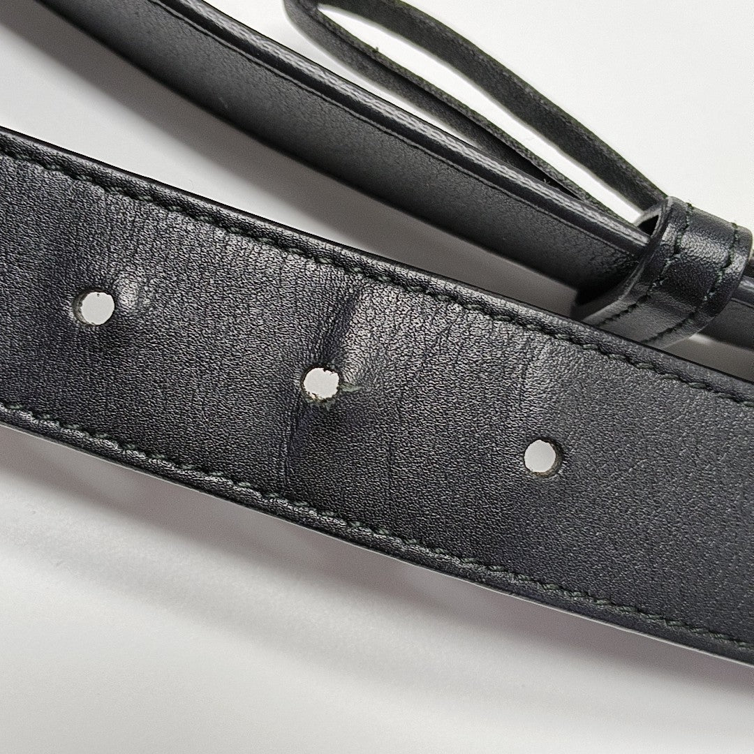 GG Marmont Super Mini Quilted Calfskin Black
