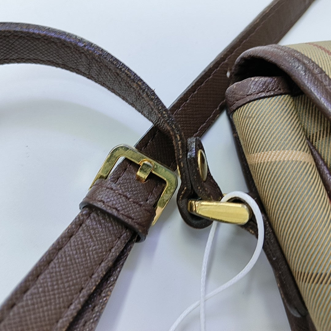 Canvas Shoulder Bag Beige