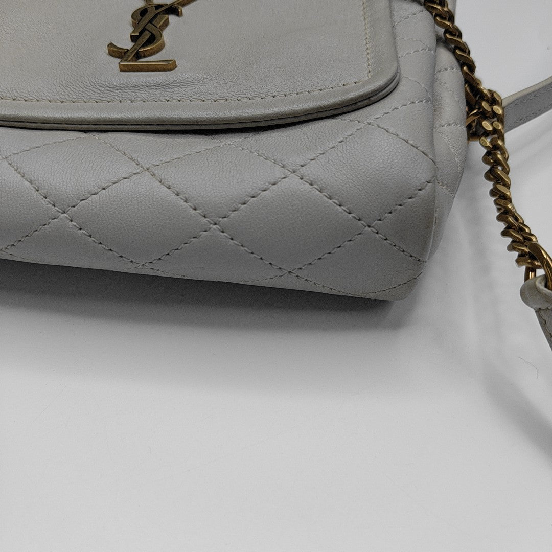 NOLITA Mini Quilted Lambskin Beige