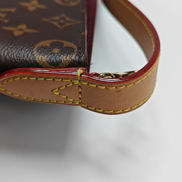 ALL IN Monogram Coated Canvas Brown