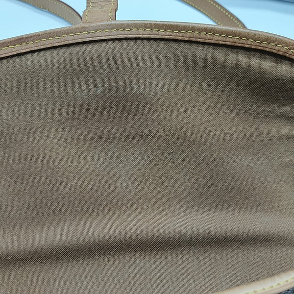 SOLOGNE PM Monogram Coated Canvas Brown