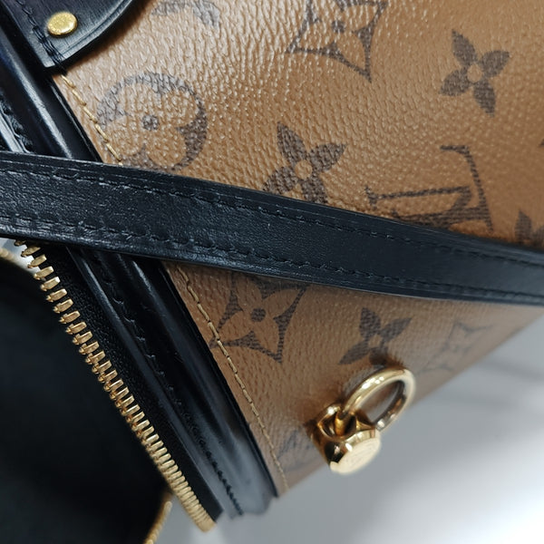 CANNES PM Monogram Coated Canvas Brown