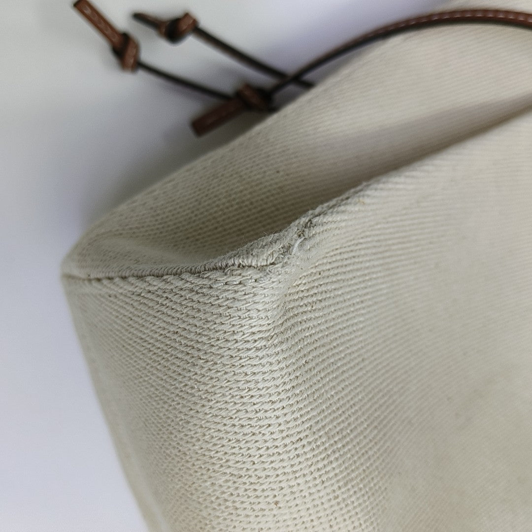 Cushion Small Canvas White