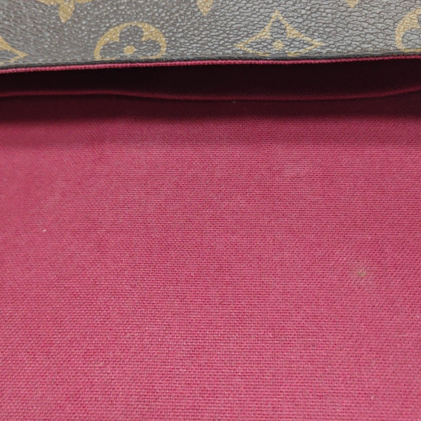 Authenticated pre-owned  FÉLICIE Monogram Coated Canvas Brown - Shoulder Bag at Looply