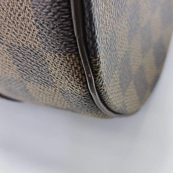 PAPILLON 26 Damier Ebene Coated Canvas Brown