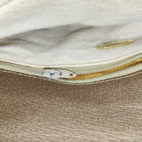 Monogram Coated Canvas Beige