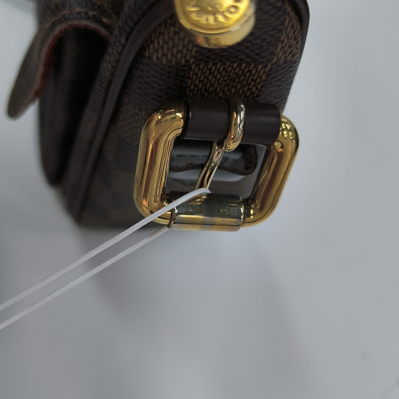 RAVELLO GM Damier Ebene Coated Canvas Brown