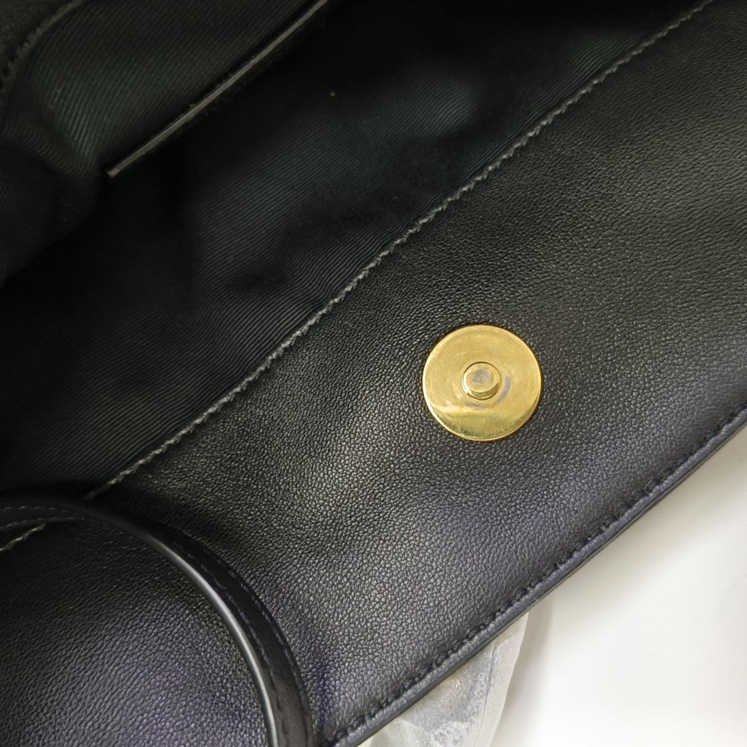 JAMIE SHOPPING Quilted Lambskin Black